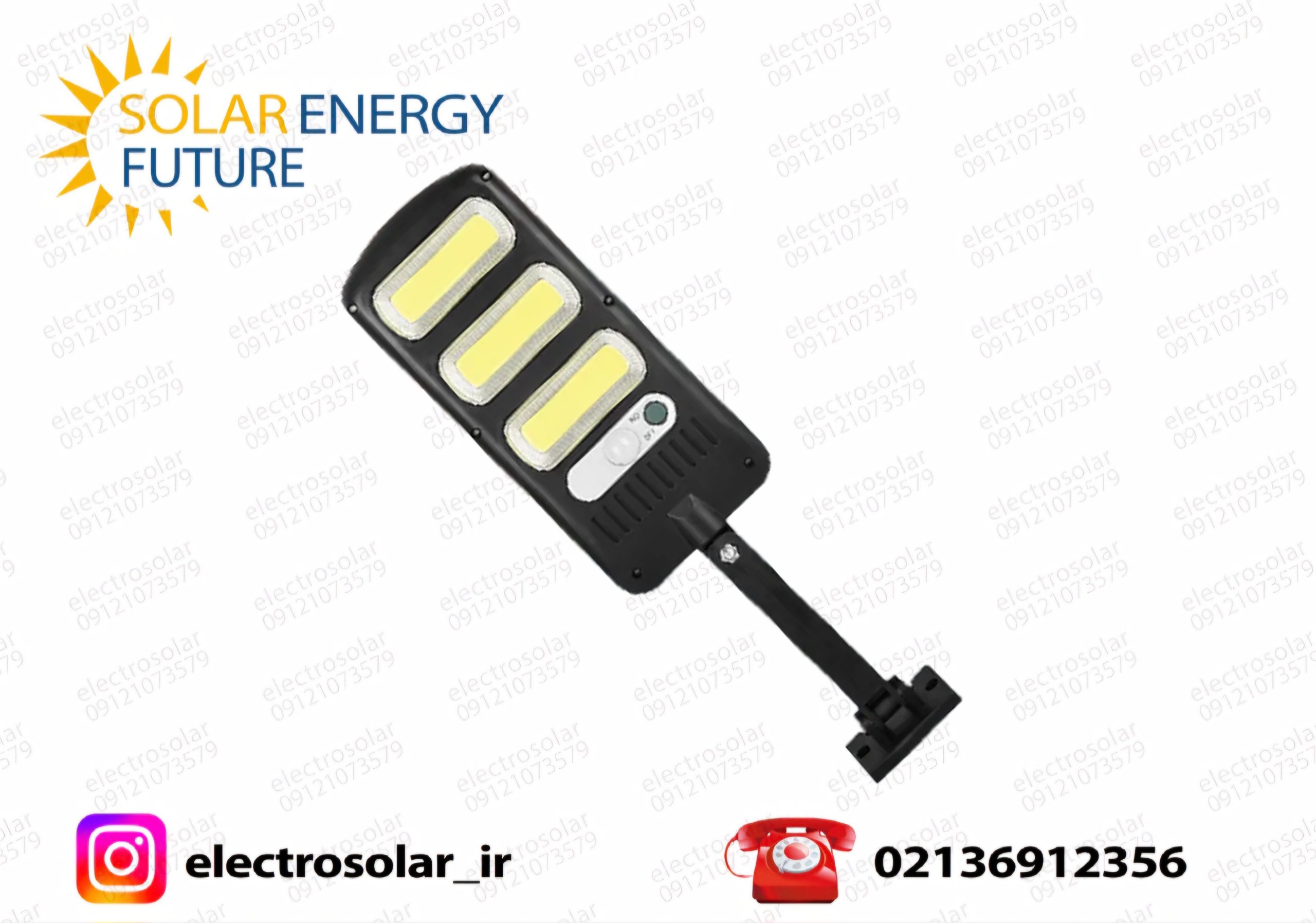 چراغ پارکی پایه دار خورشیدی5769