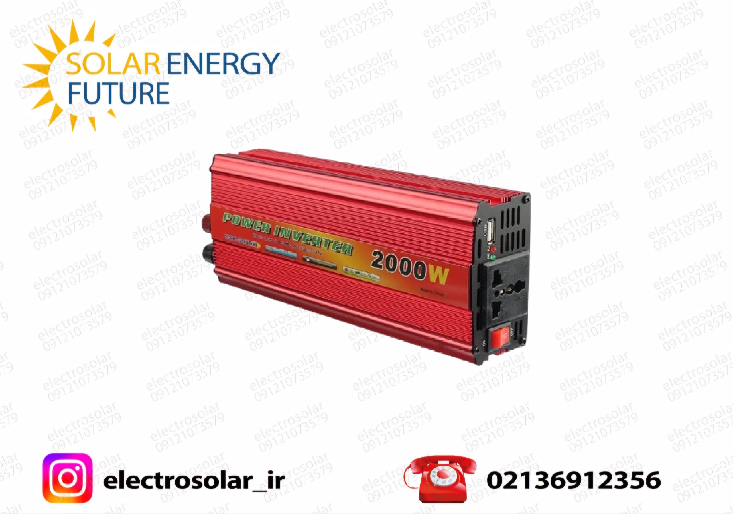 مبدل برق2000وات پاوراینورتر1011 - تصویر 2