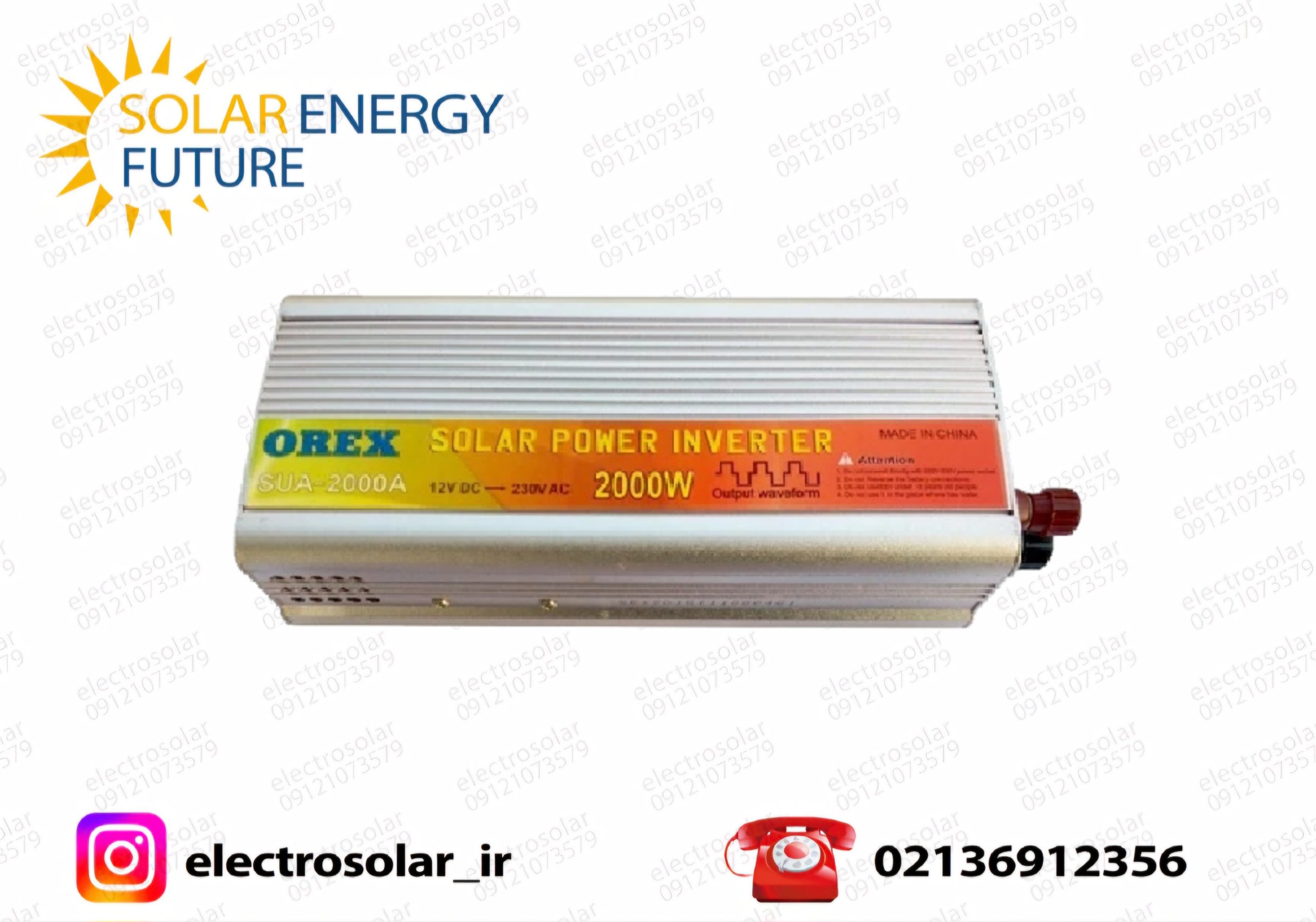 مبدل برق2000واتOREX